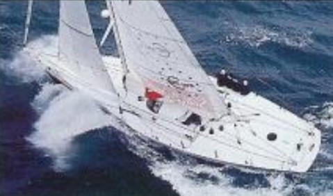 Le bateau "Dinan Pays d'entreprises" skippé par Frédéric LESCOT